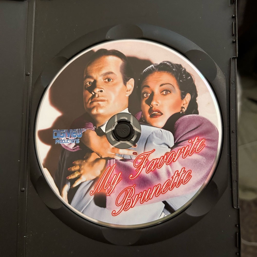 DVD-MY FAVORITE BRUNETTE:  STARRING BOB HOPE AND DOROTHY LAMOUR